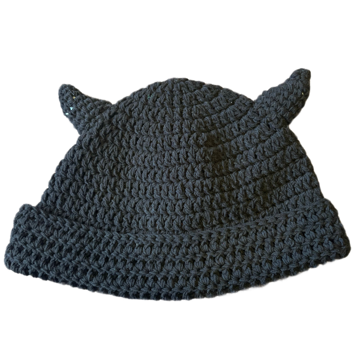 "Y.A.R.N. Collection" 3D double Cross Handmade Knit beanie with TSUNO (unisex)