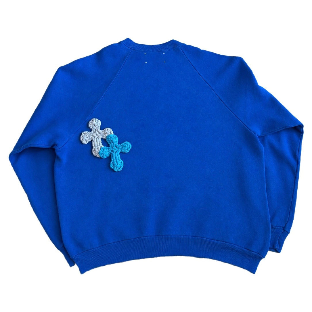 "Y.A.R.N. Collection" 90s made in USA sweat with 6 cross (unisex)