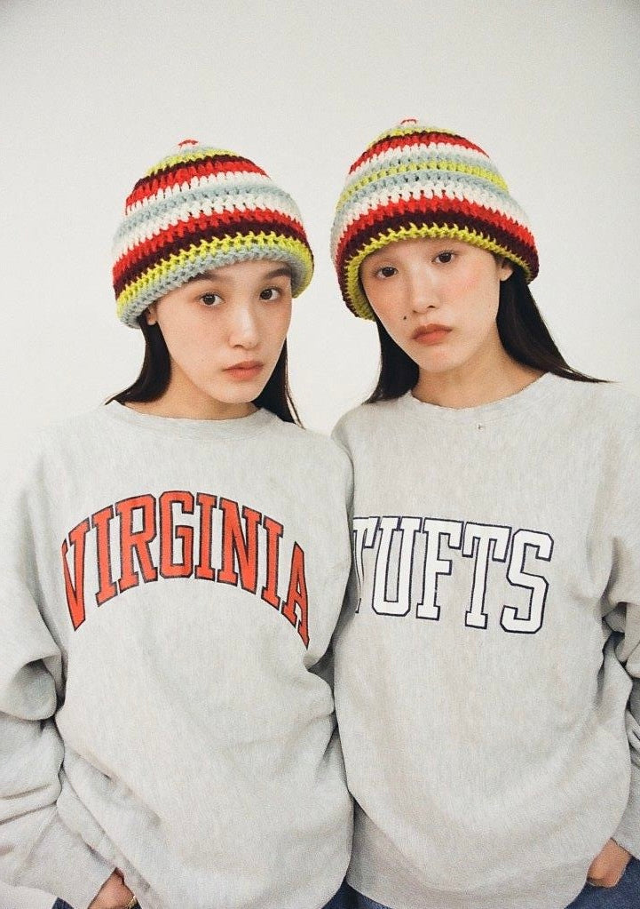 "Y.A.R.N." x 80s champion reverse weave with 3D Cross (unisex)